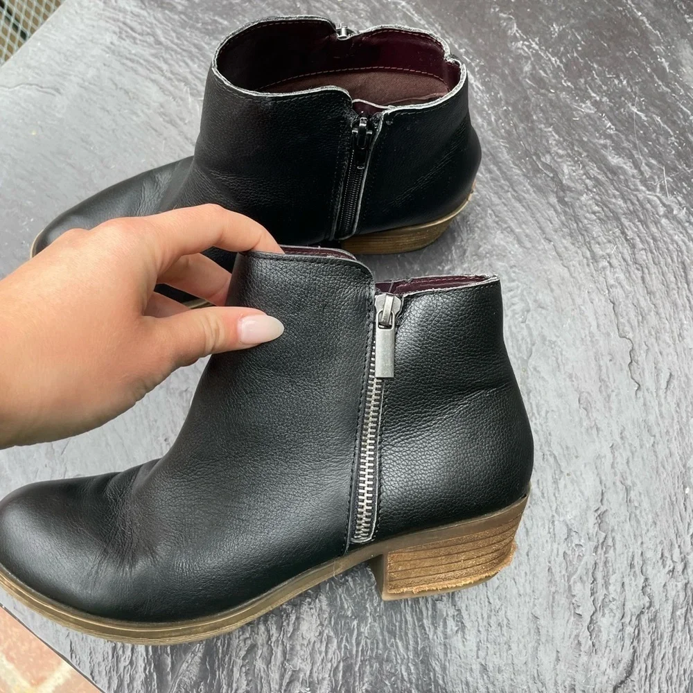 Kenzie leather ankle boots
